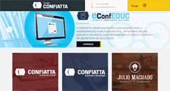 Desktop Screenshot of confiatta.com.br