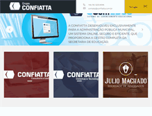 Tablet Screenshot of confiatta.com.br